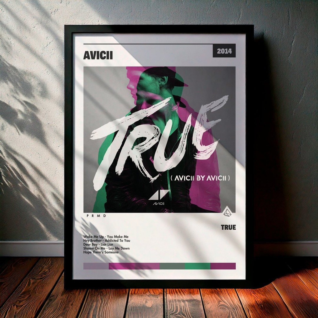 Cuadro Avicii - True