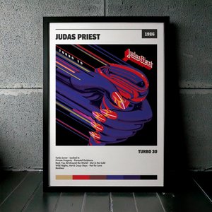 Cuadro Judas Priest - Turbo 30