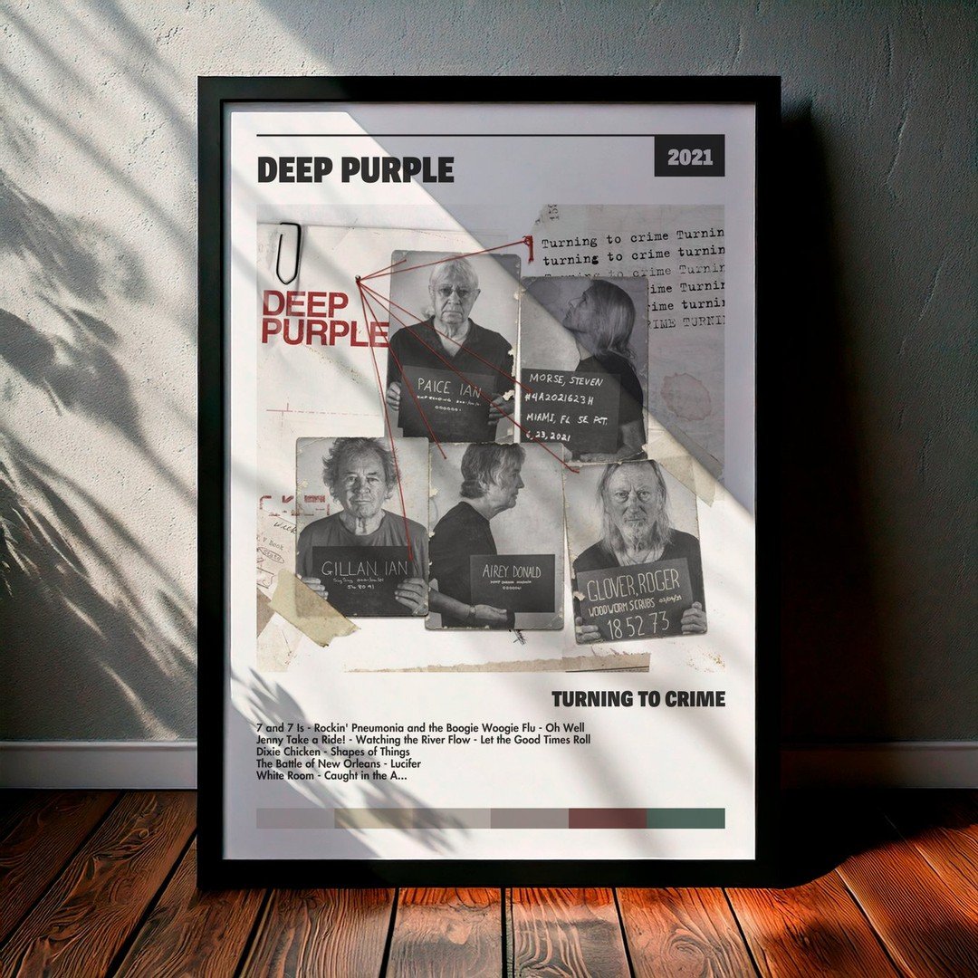 Cuadro Deep Purple - Turning to Crime