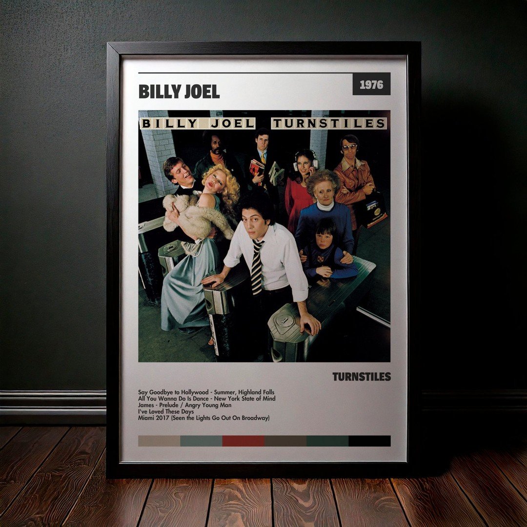 Cuadro Billy Joel - Turnstiles