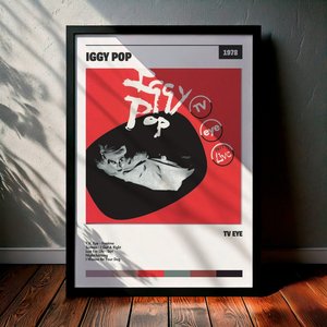 Cuadro Iggy Pop - TV Eye