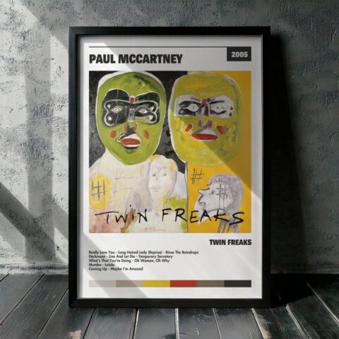 Cuadro Paul McCartney - Twin Freaks