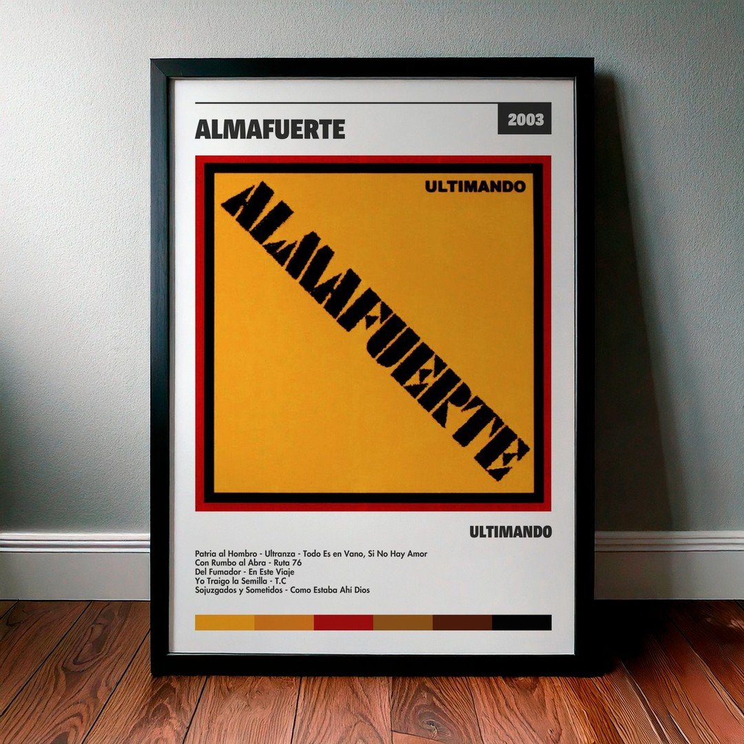 Cuadro Almafuerte - Ultimando