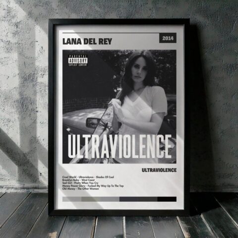 Cuadro Lana Del Rey - Ultraviolence