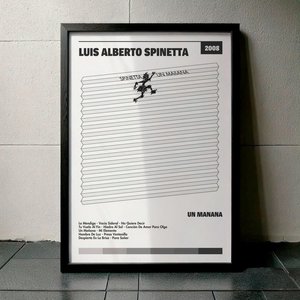 Cuadro Luis Alberto Spinetta - Un Mañana