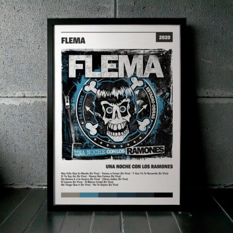 Cuadro Flema - Una Noche Con los Ramones