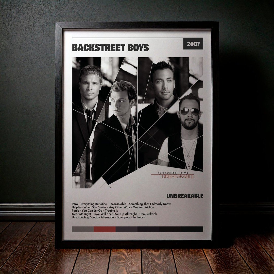 Cuadro Backstreet Boys - Unbreakable