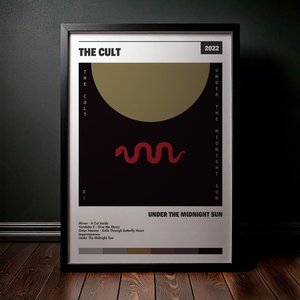 Cuadro The Cult - Under The Midnight Sun