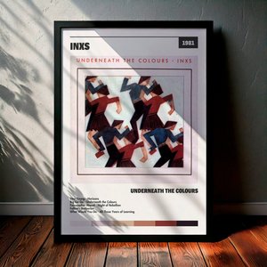 Cuadro INXS - Underneath the Colours