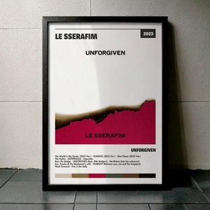 Cuadro LE SSERAFIM - UNFORGIVEN