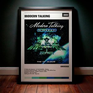 Cuadro Modern Talking - Universe