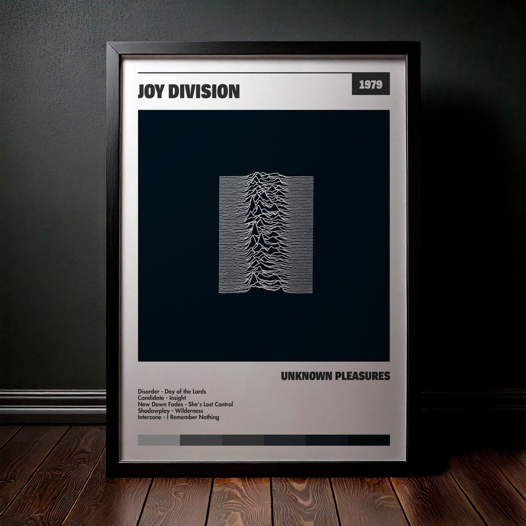 Cuadro Joy Division - Unknown Pleasures