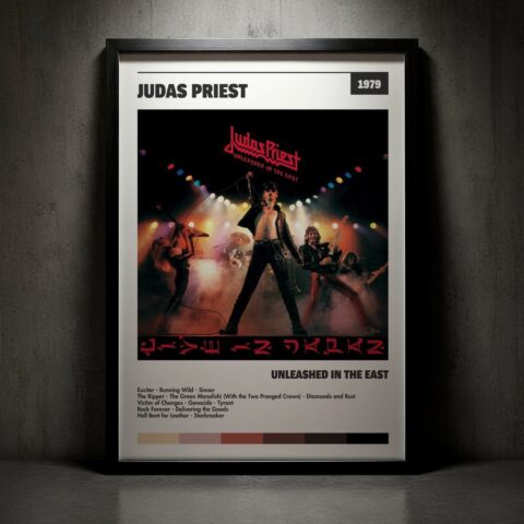 Cuadro Judas Priest - Unleashed In The East