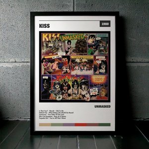 Cuadro KISS - Unmasked