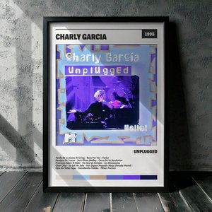 Cuadro Charly García - Unplugged