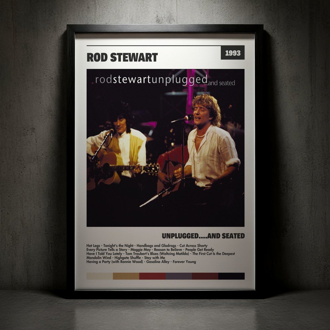 Cuadro Rod Stewart - Unplugged....And Seated