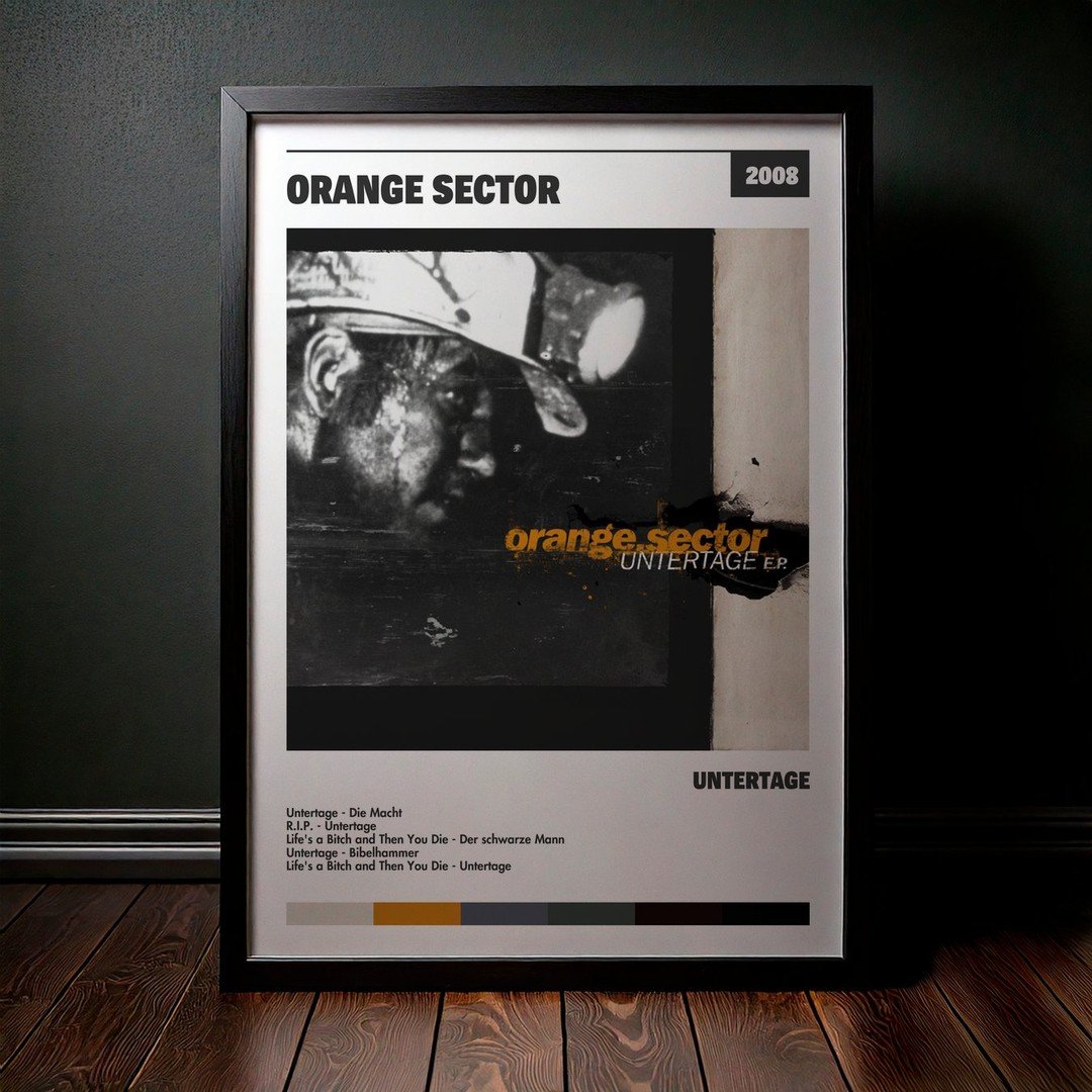 Cuadro Orange Sector - Untertage