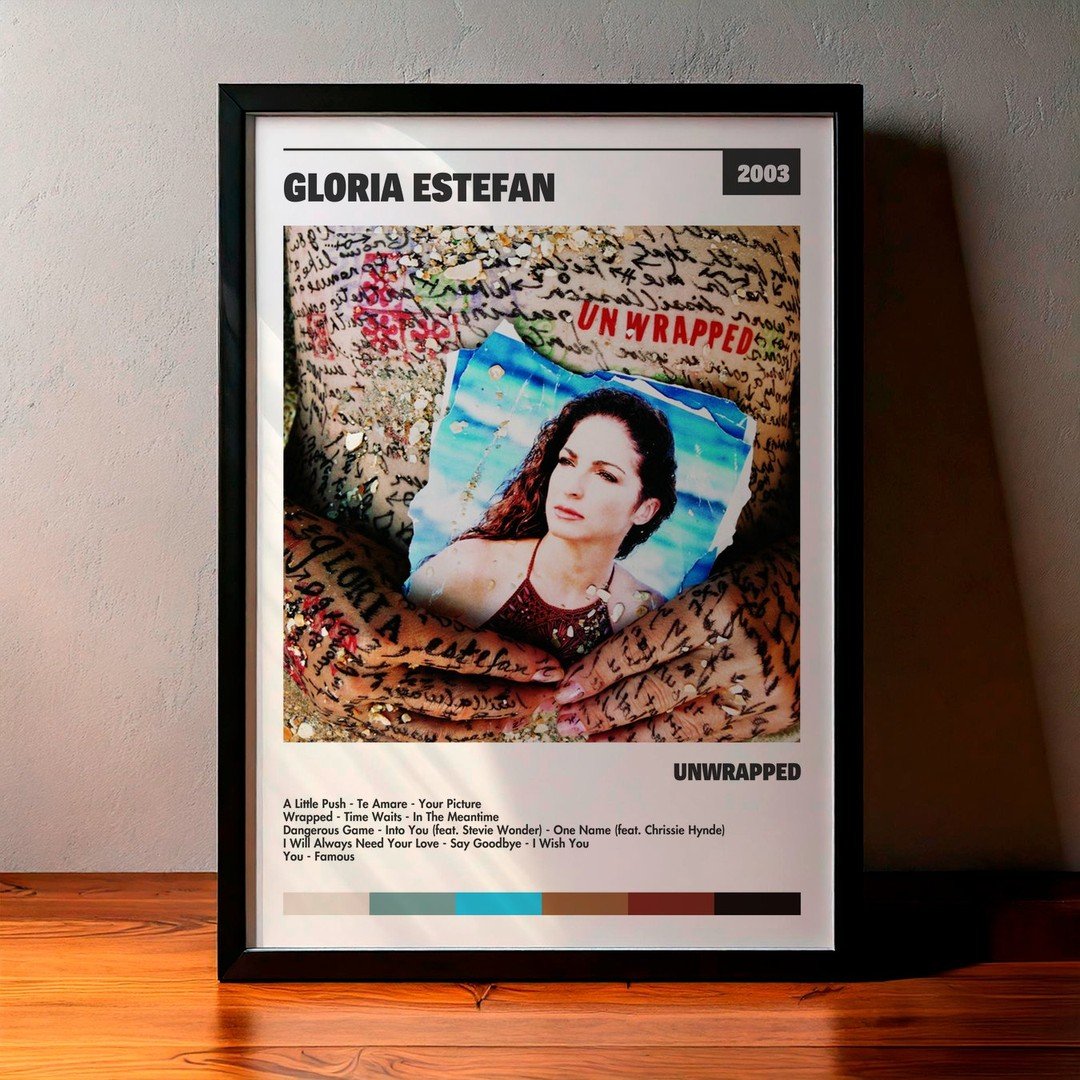 Cuadro Gloria Estefan - Unwrapped