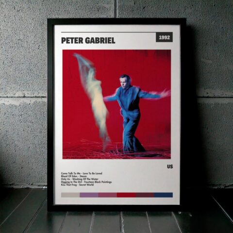 Cuadro Peter Gabriel - Us