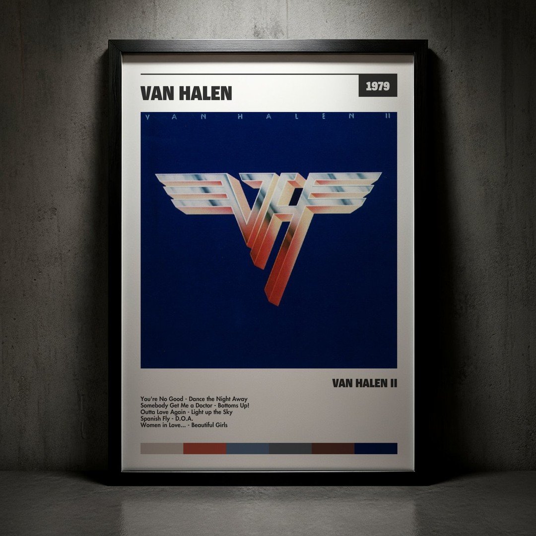 Cuadro Van Halen - Van Halen II