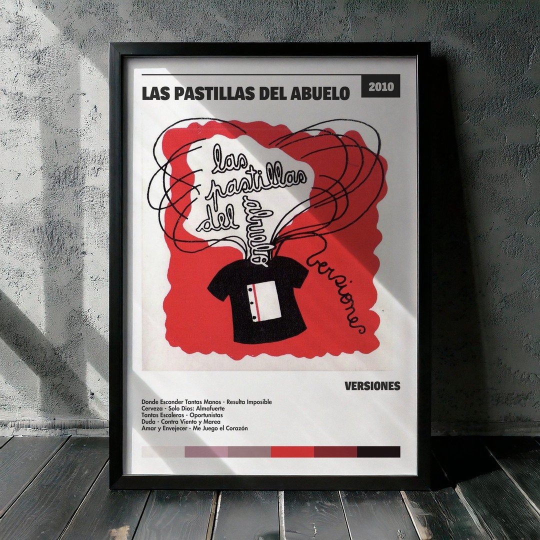 Cuadro Las Pastillas del Abuelo - Versiones