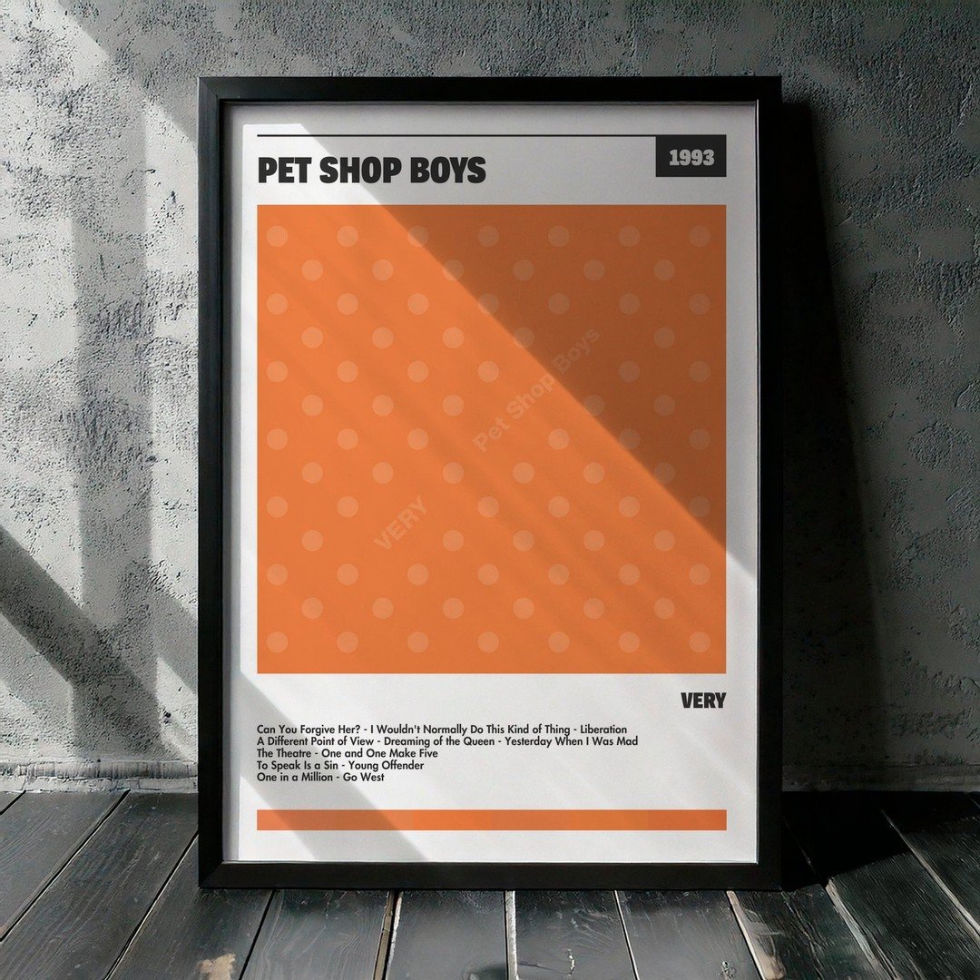 Cuadro Pet Shop Boys - Very