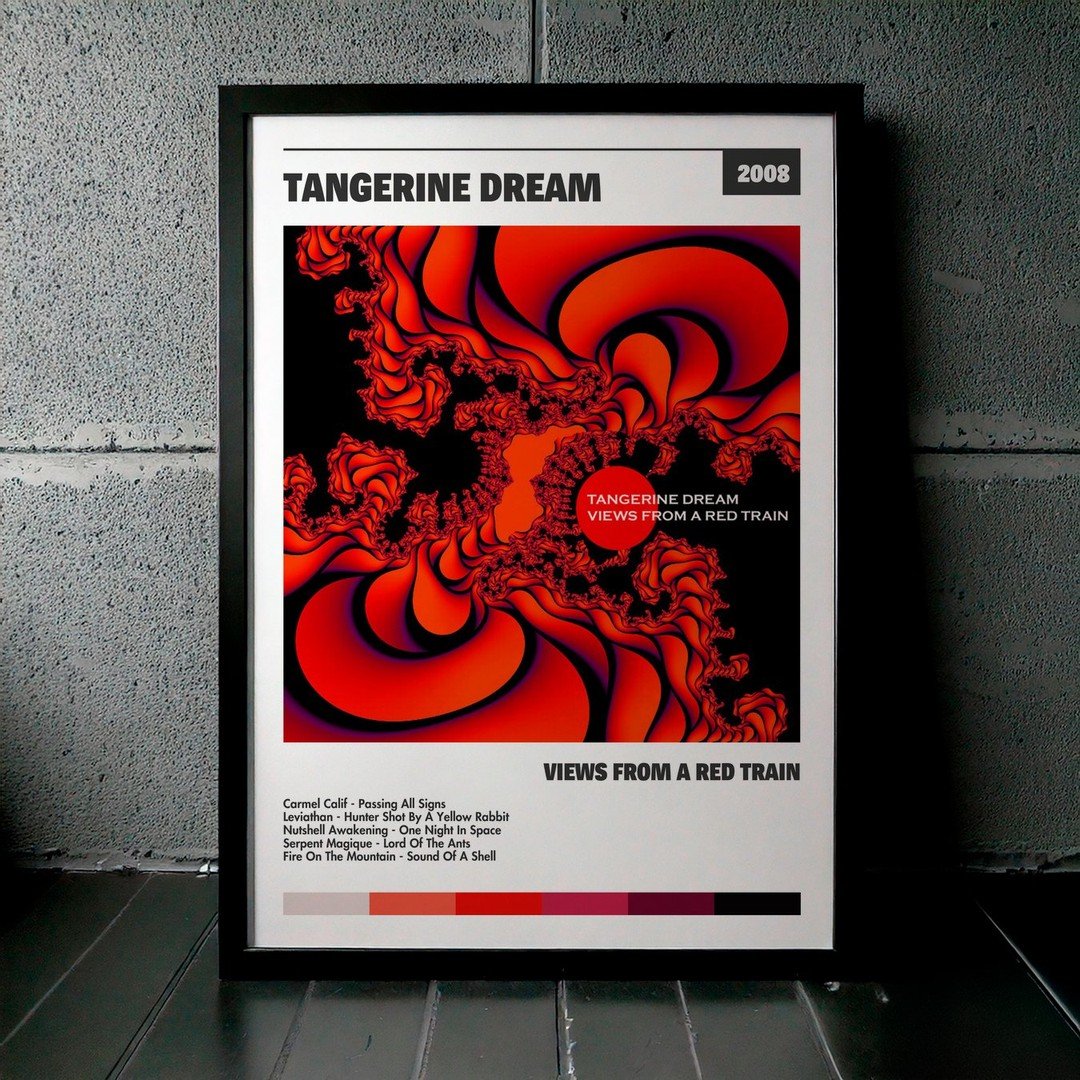 Cuadro Tangerine Dream - Views From A Red Train
