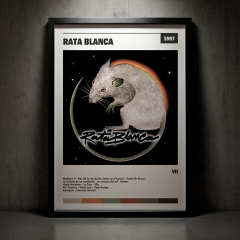 Cuadro Rata Blanca - VII
