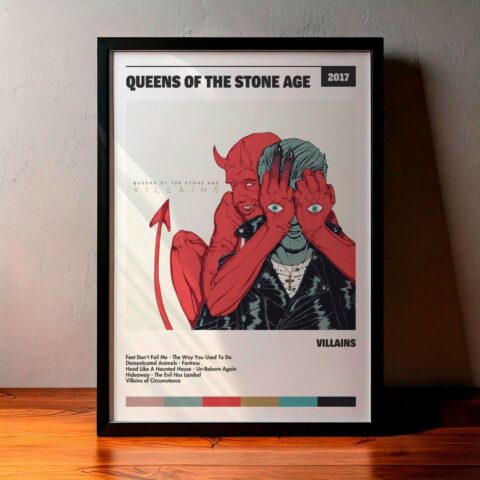 Cuadro Queens of the Stone Age - Villains
