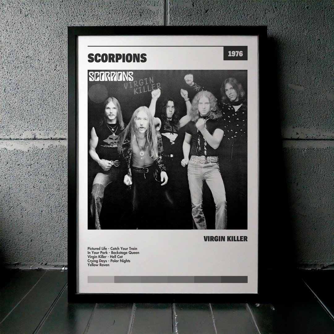 Cuadro Scorpions - Virgin Killer