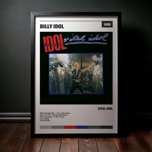 Cuadro Billy Idol - Vital Idol