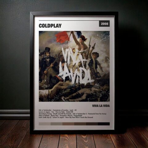 Cuadro Coldplay - Viva La Vida