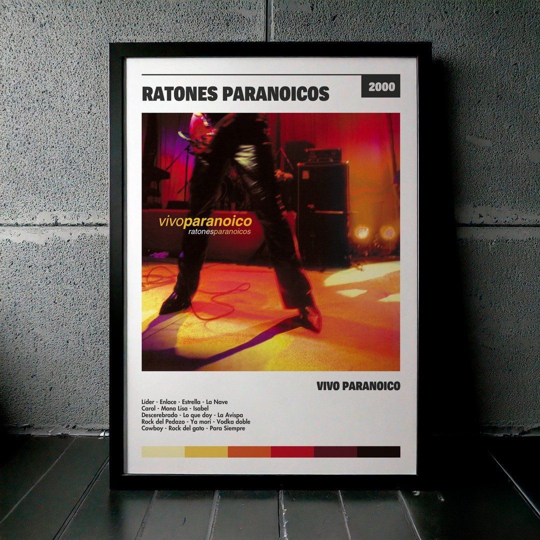 Cuadro Ratones Paranoicos - Vivo Paranoico