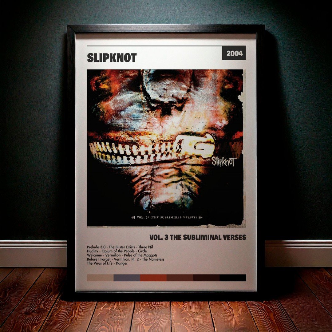 Cuadro Slipknot - Vol. 3 The Subliminal Verses