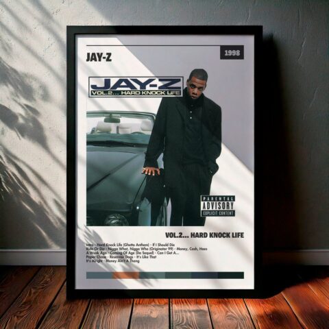 Cuadro JAY-Z - Vol.2... Hard Knock Life