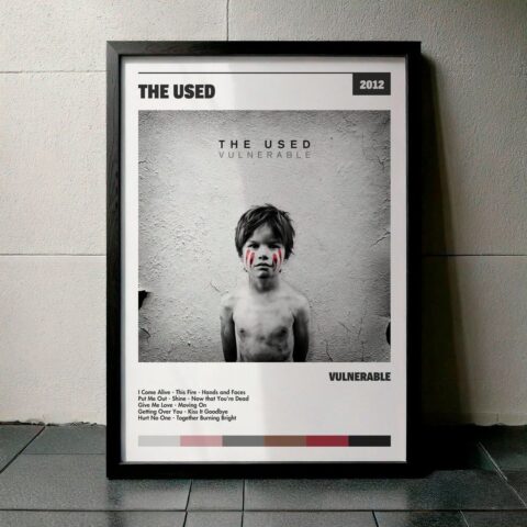 Cuadro The Used - Vulnerable