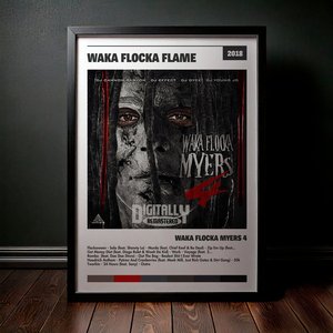 Cuadro Waka Flocka Flame - Waka Flocka Myers 4