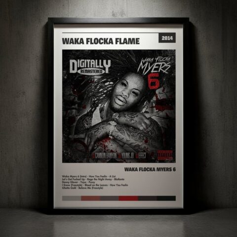 Cuadro Waka Flocka Flame - Waka Flocka Myers 6