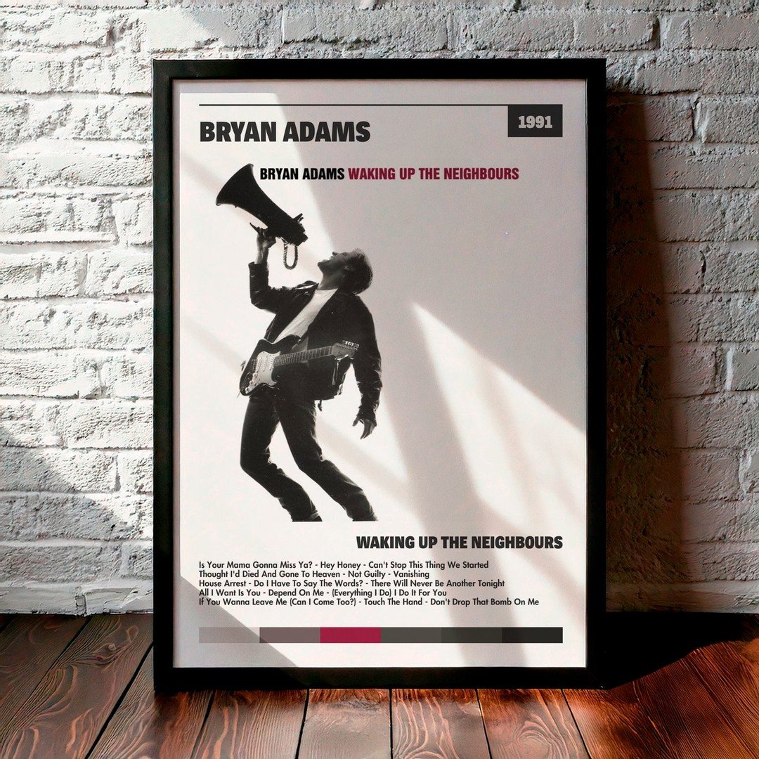 Cuadro Bryan Adams - Waking Up The Neighbours