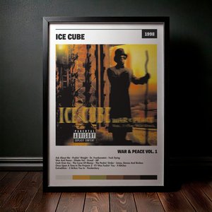 Cuadro Ice Cube - War & Peace Vol. 1