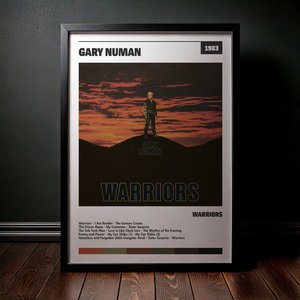 Cuadro Gary Numan - Warriors