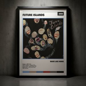 Cuadro Future Islands - Wave Like Home