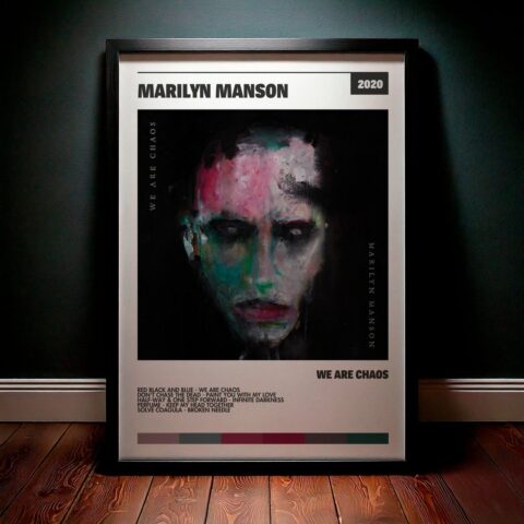 Cuadro Marilyn Manson - WE ARE CHAOS