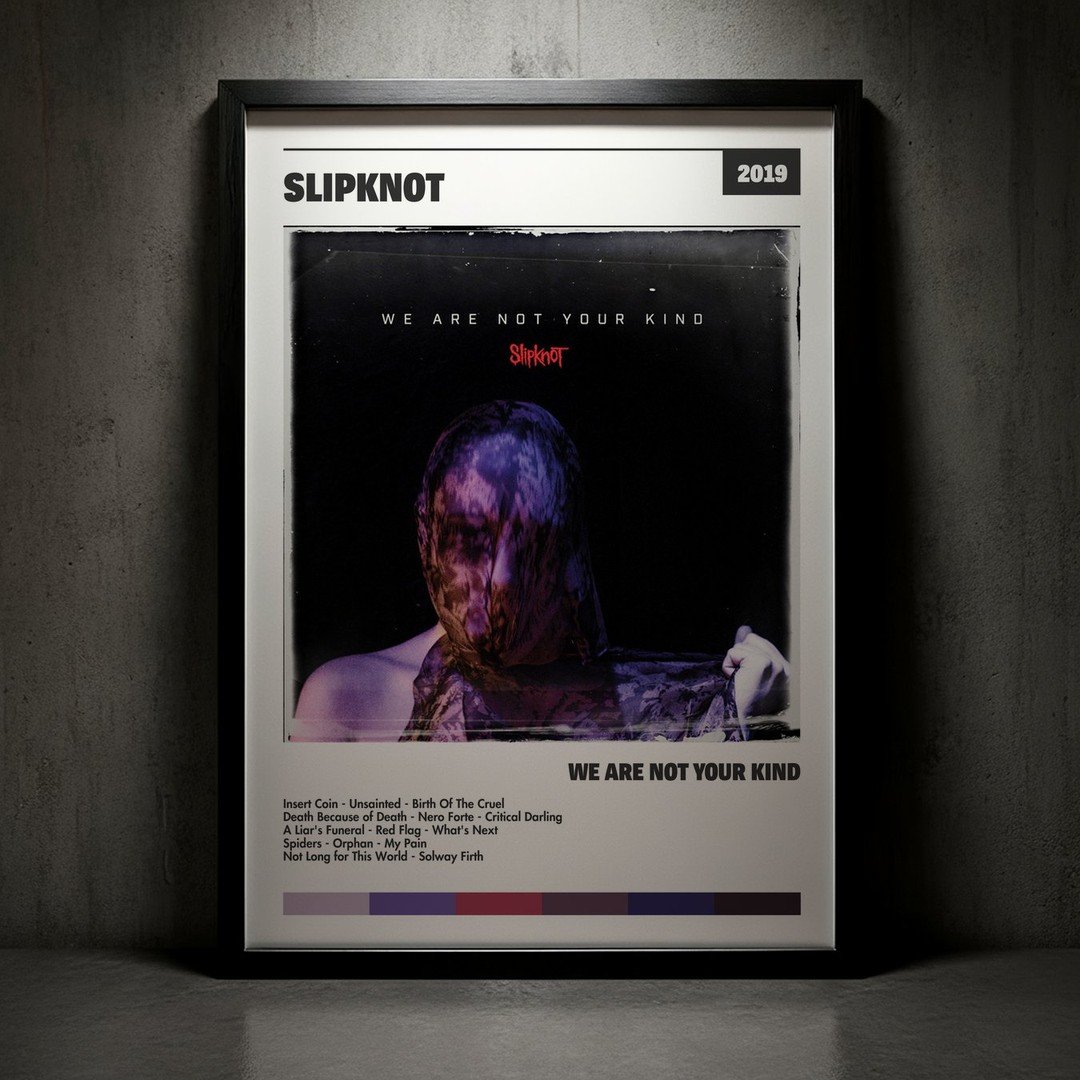 Cuadro Slipknot - We Are Not Your Kind