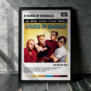 Cuadro A Flock Of Seagulls - We Are The '80s