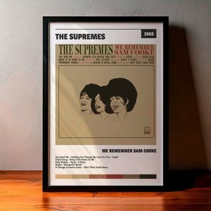 Cuadro The Supremes - We Remember Sam Cooke