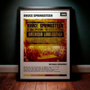 Cuadro Bruce Springsteen - We Shall Overcome