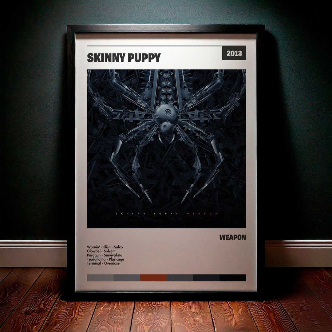 Cuadro Skinny Puppy - Weapon