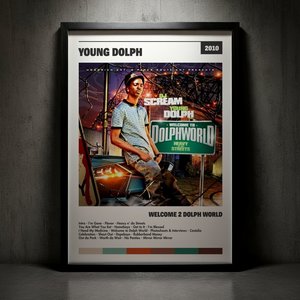 Cuadro Young Dolph - Welcome 2 Dolph World