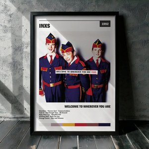 Cuadro INXS - Welcome to Wherever You Are